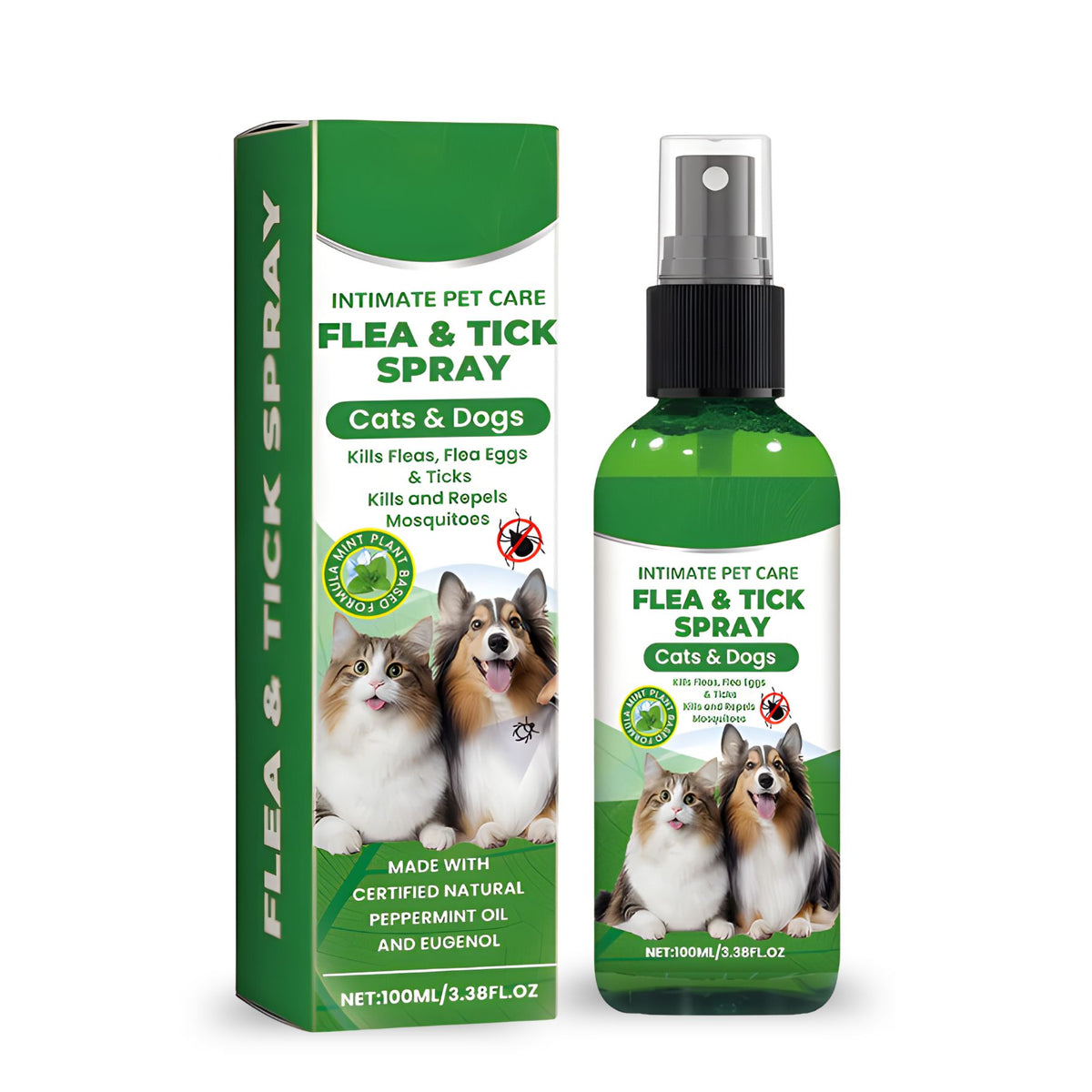 Akerli 100% Natural Pet Repellent Spray for Dogs and Cats