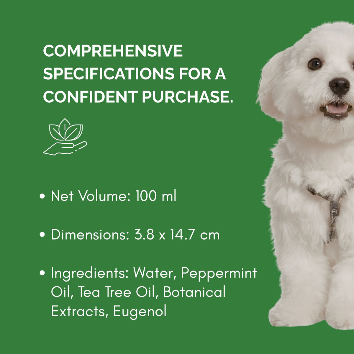 Akerli 100% Natural Pet Repellent Spray for Dogs and Cats