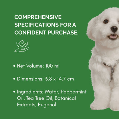 Akerli 100% Natural Pet Repellent Spray for Dogs and Cats