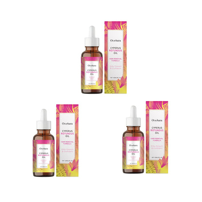 Natural Cyperus Rotundus Oil Hair Removal Depilatory Cleansing Moisturizing Hair Inhibitor Soothing Rejuvenating Armpit Body Oil